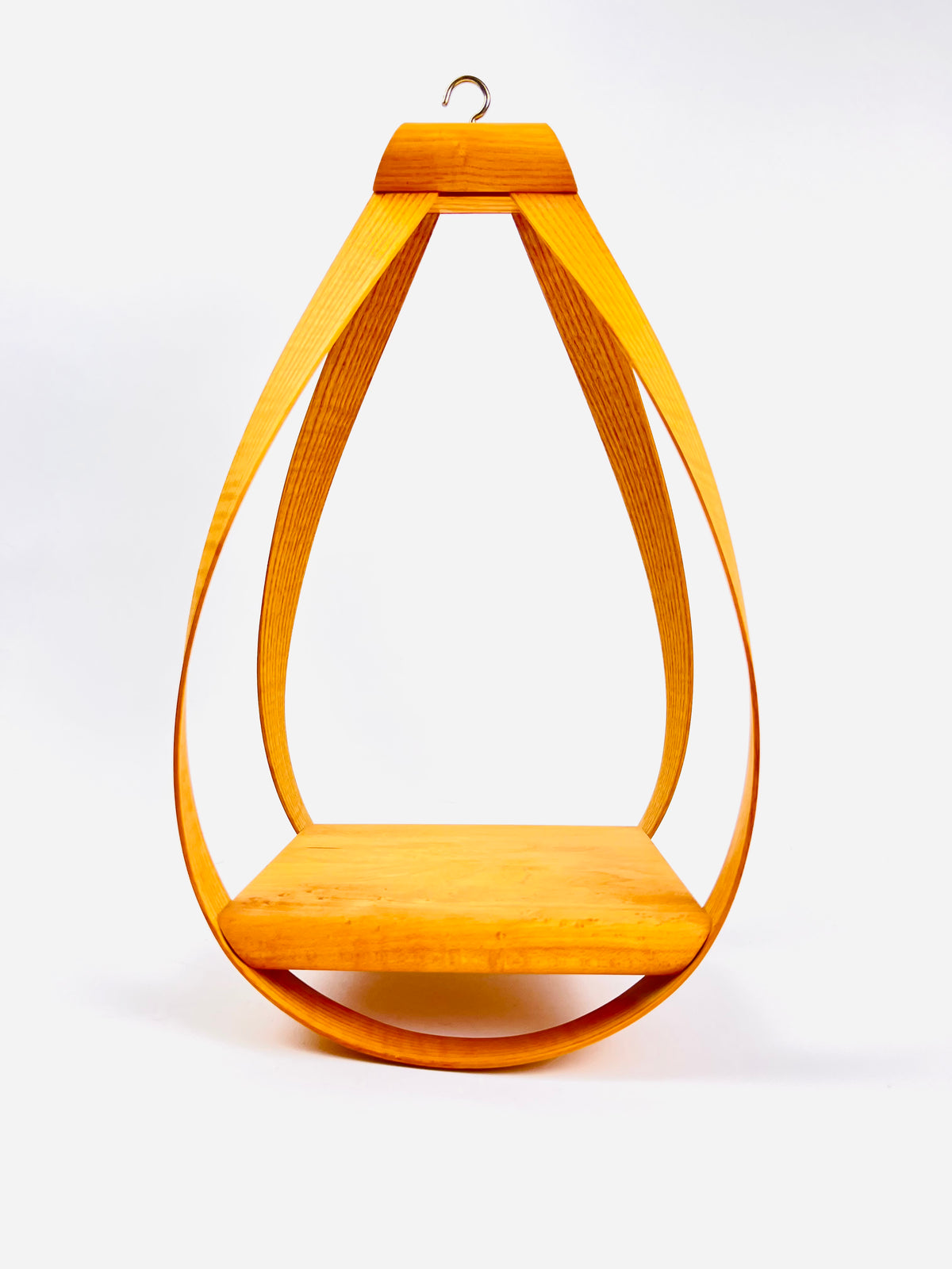 Mid-Century Modern Bentwood Hanging Shelf