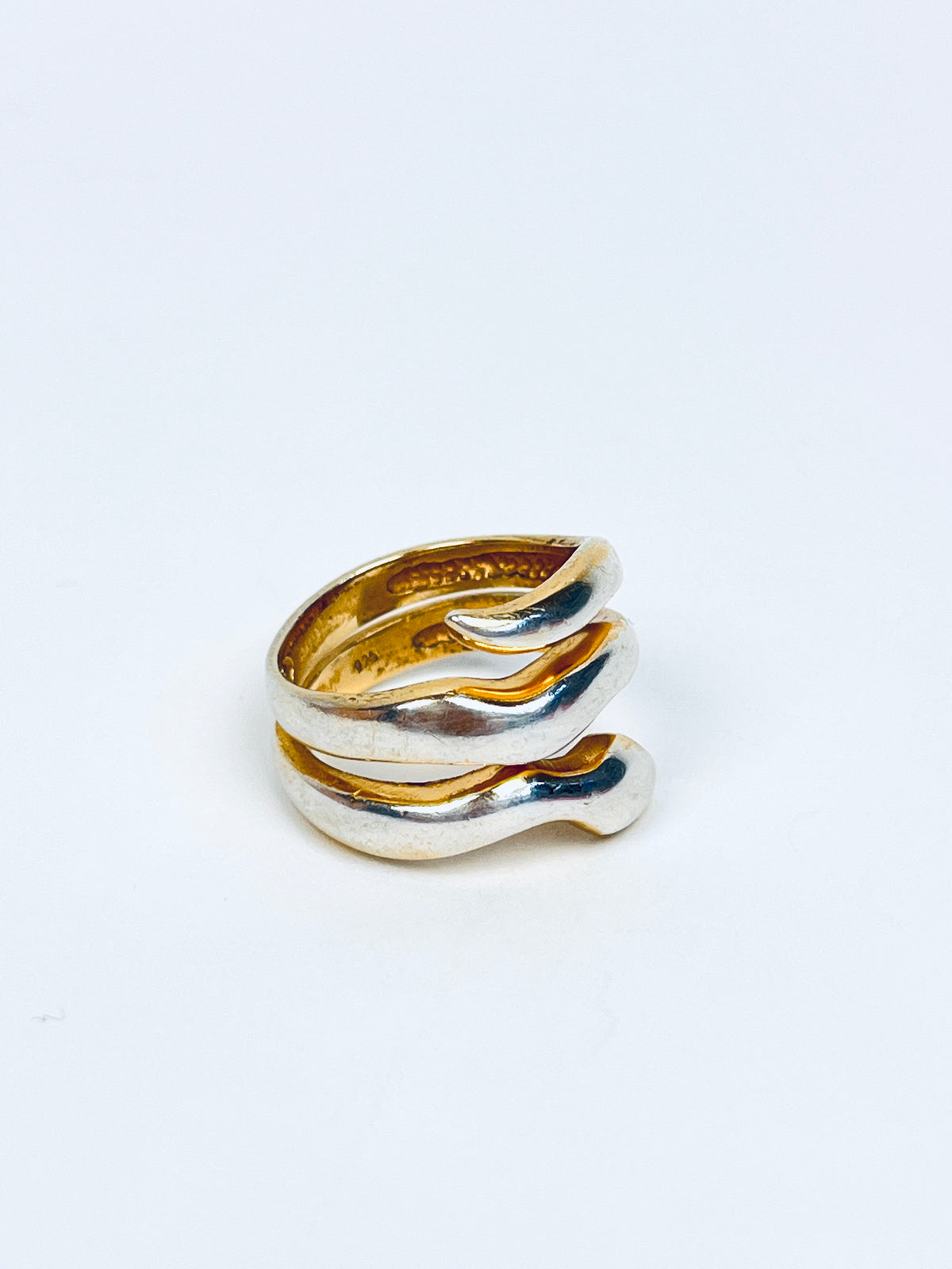 Sterling Silver Snake Ring