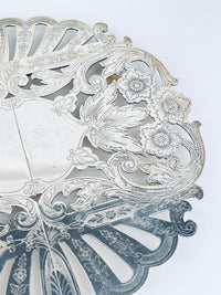 Vintage Expandable Silverplate Trivet