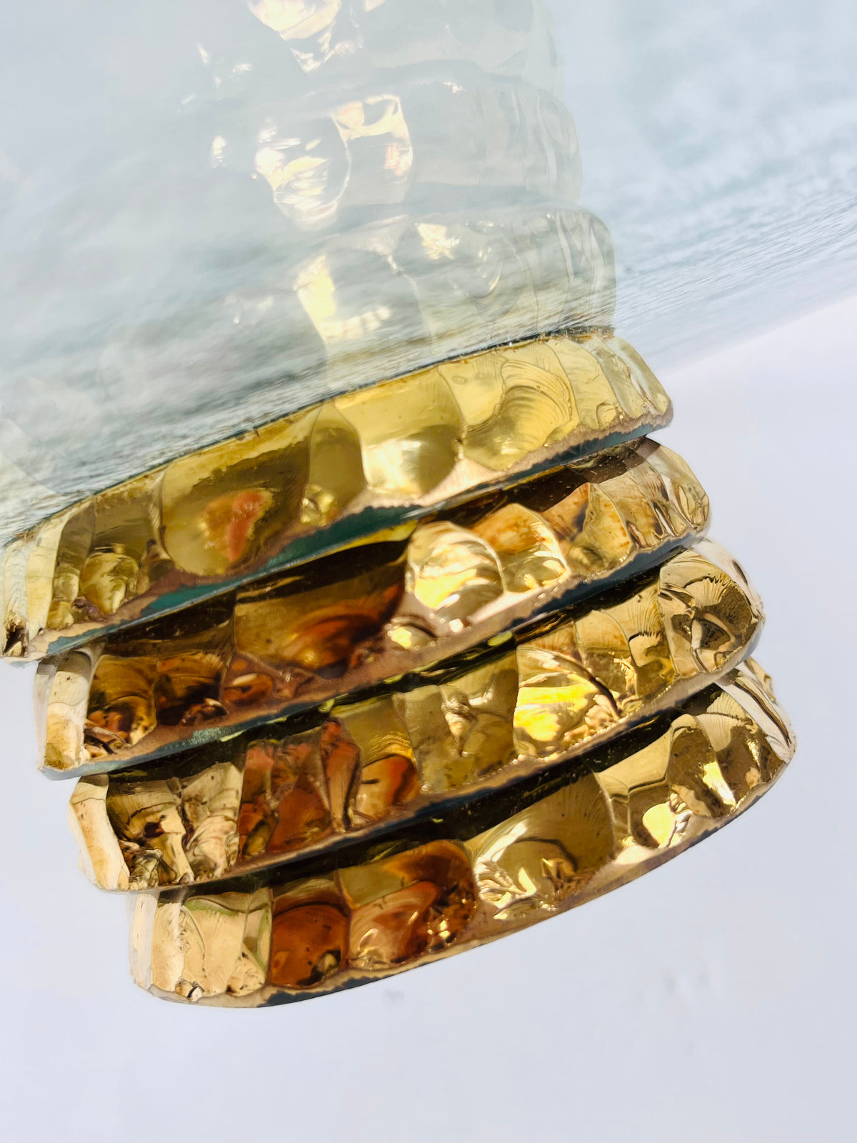 24k Gold-Plated Cake Stand by Annieglass