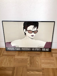 Rare Patrick Nagel Signed Mirage Print