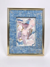 Vintage 80s Mixed Media Art