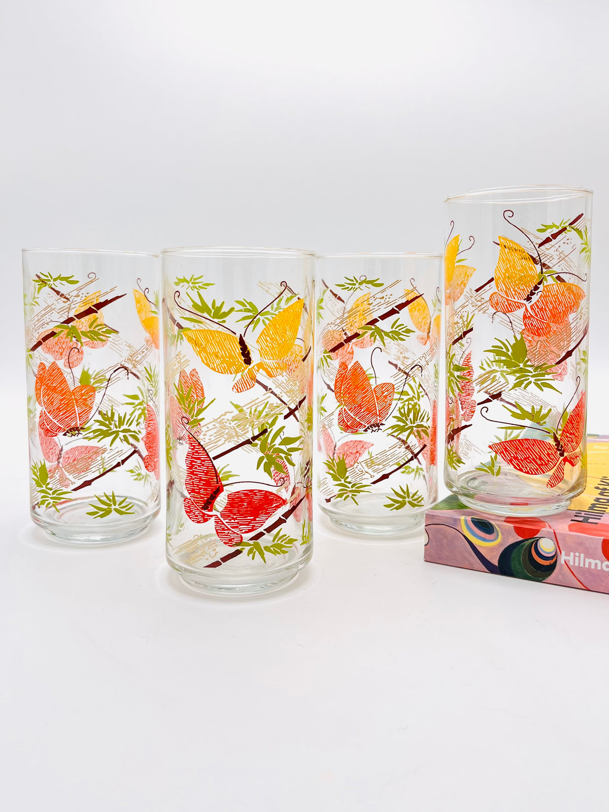 Vintage Butterfly Glasses