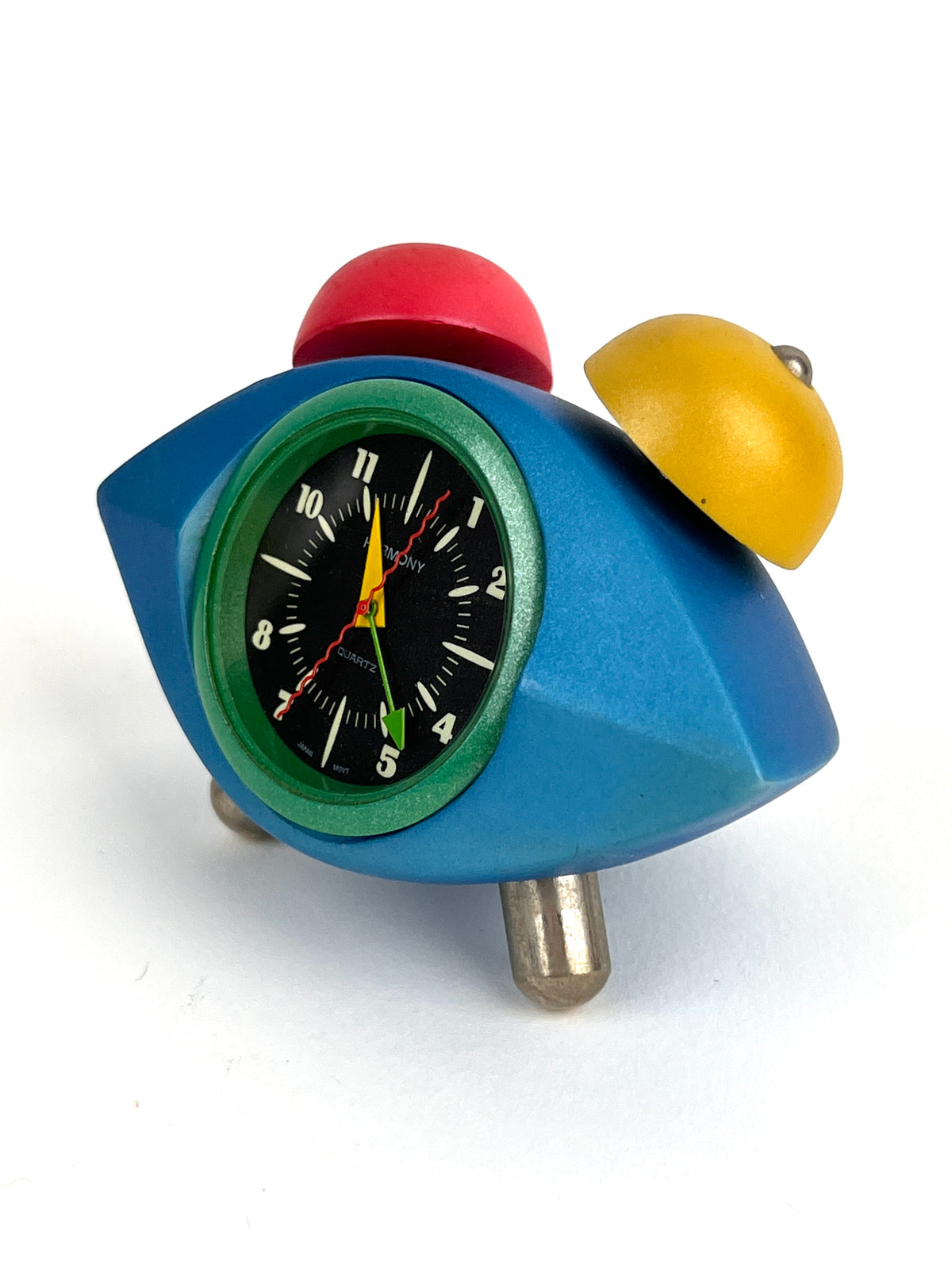 Memphis Style Postmodern Mini Clock