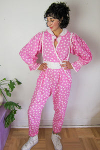 Jeanne Marc Criss-Cross Jumpsuit