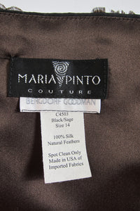 Maria Pinto Couture Feather Top