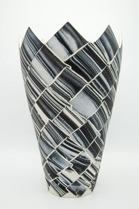 Postmodern Nerikomi Vase by Martin Bleyer