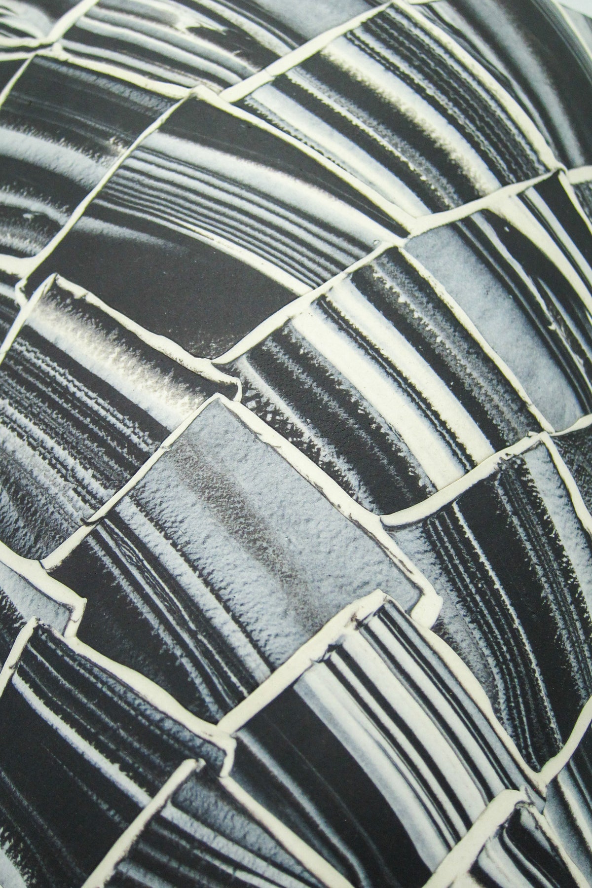 Postmodern Nerikomi Vase by Martin Bleyer