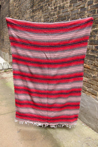 Vintage Mexican Serape Blanket