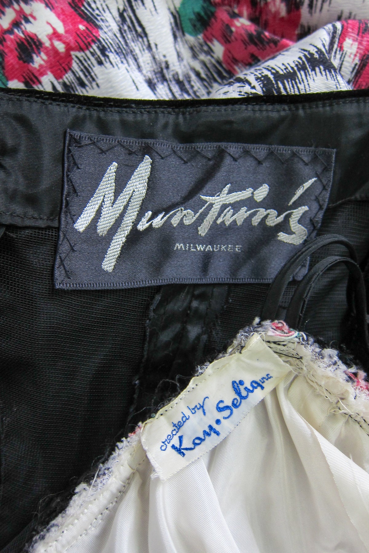 Vintage 1960s Kay Selig Halter Evening Gown