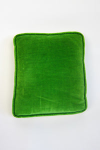 Vintage 1960s Psychedelic Lilac Cat Needlepoint Pillow