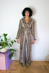 Rare Diane Von Furstenburg Snake Print Set