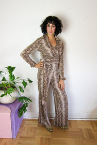 Rare Diane Von Furstenburg Snake Print Set