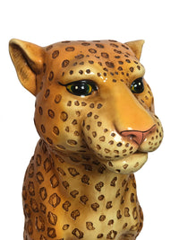 Vintage 1970s Marwal Large Leopard Sculpture