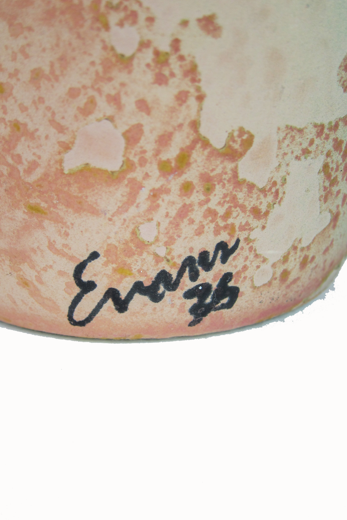 Vintage Tony Evans Raku Sculpture / Vessel