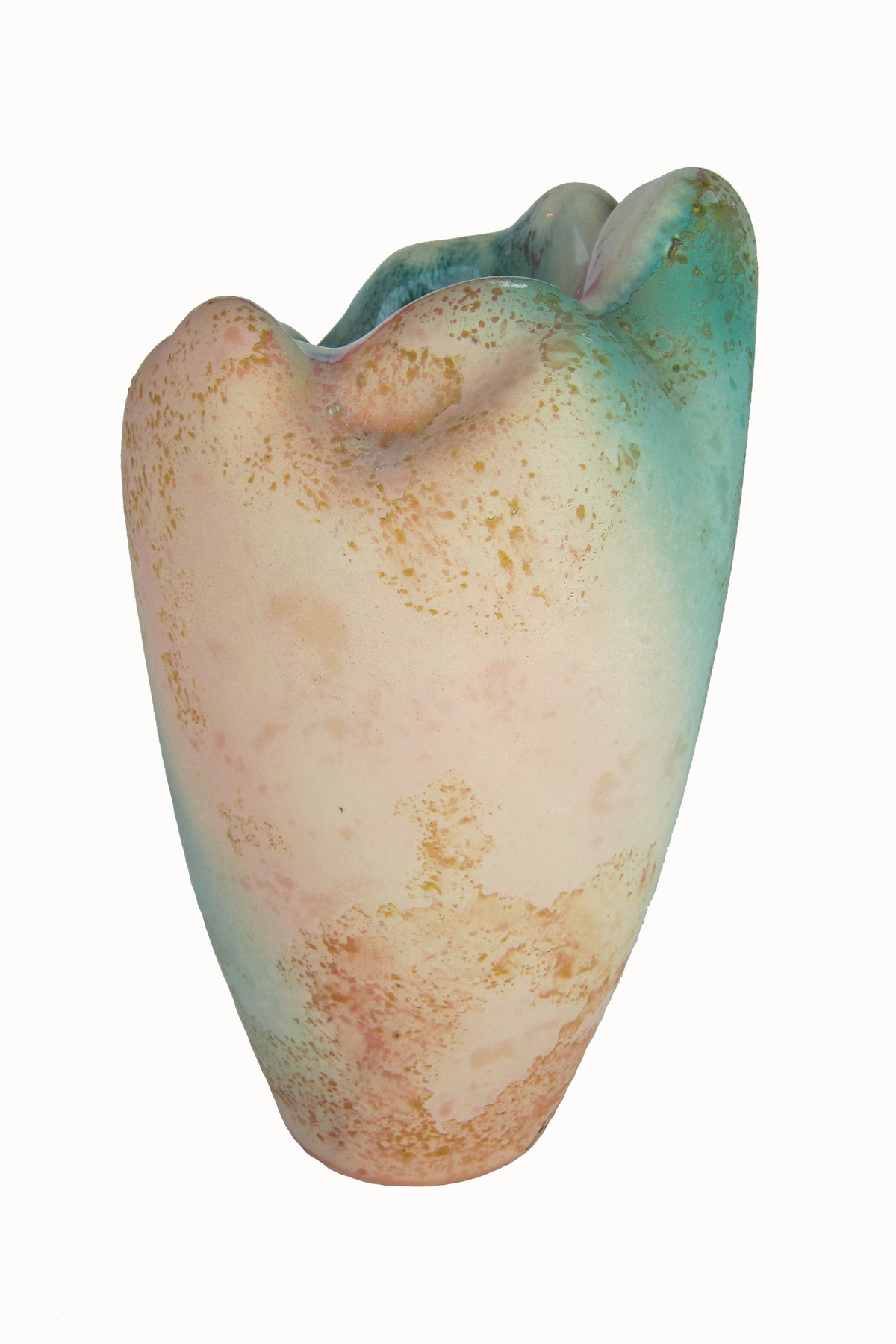 Vintage Tony Evans Raku Sculpture / Vessel