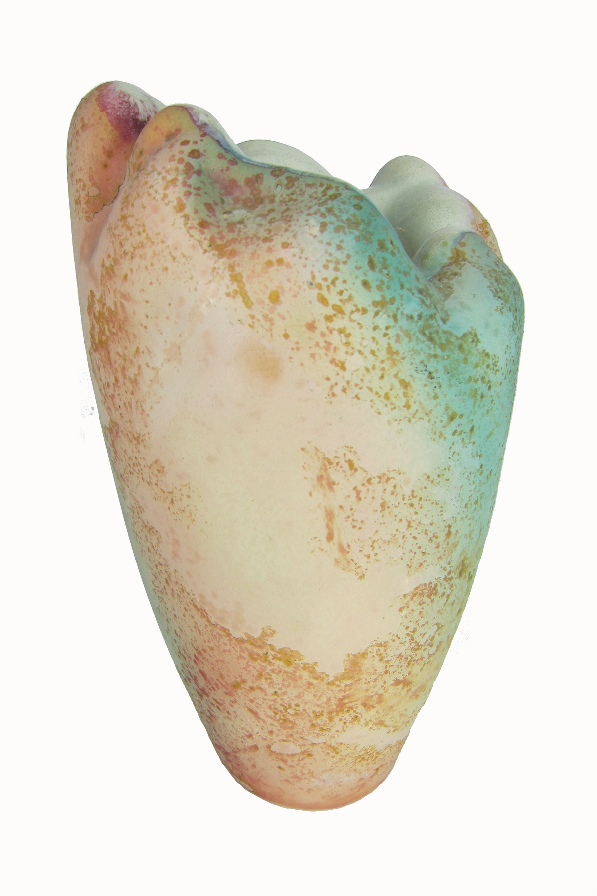 Vintage Tony Evans Raku Sculpture / Vessel