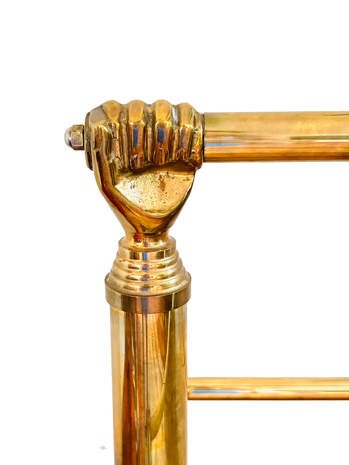 vintage andre arbus beaux arts brass blanket stand 1