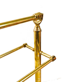 vintage andre arbus beaux arts brass blanket stand 1