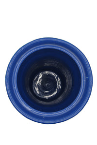 Vintage Blue Bitossi Italian Ceramic Lidded Jar