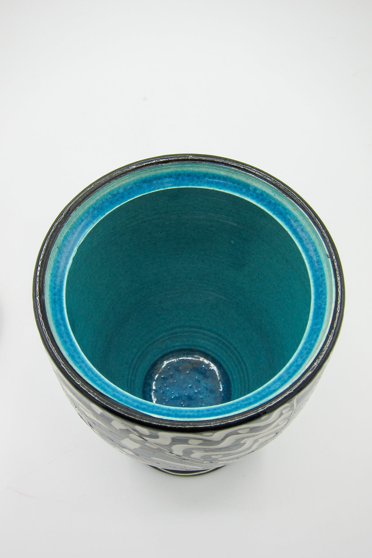 Postmodern Ceramic Lidded Jar