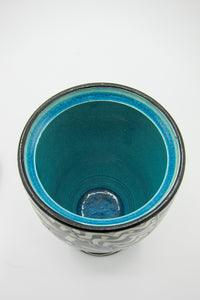 Postmodern Ceramic Lidded Jar