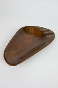 Vintage Mid-Century Modern Wood Catchall / Ashtray