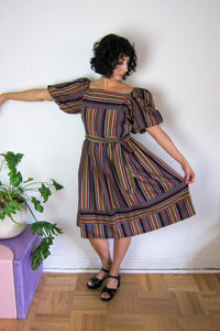 Neiman Marcus Balloon Sleeve Dress