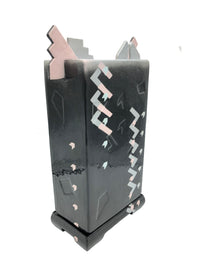 Vintage 90s Postmodern Memphis Style Vase