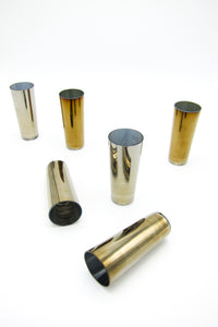 Vintage Silvered Glass Shot Glasses