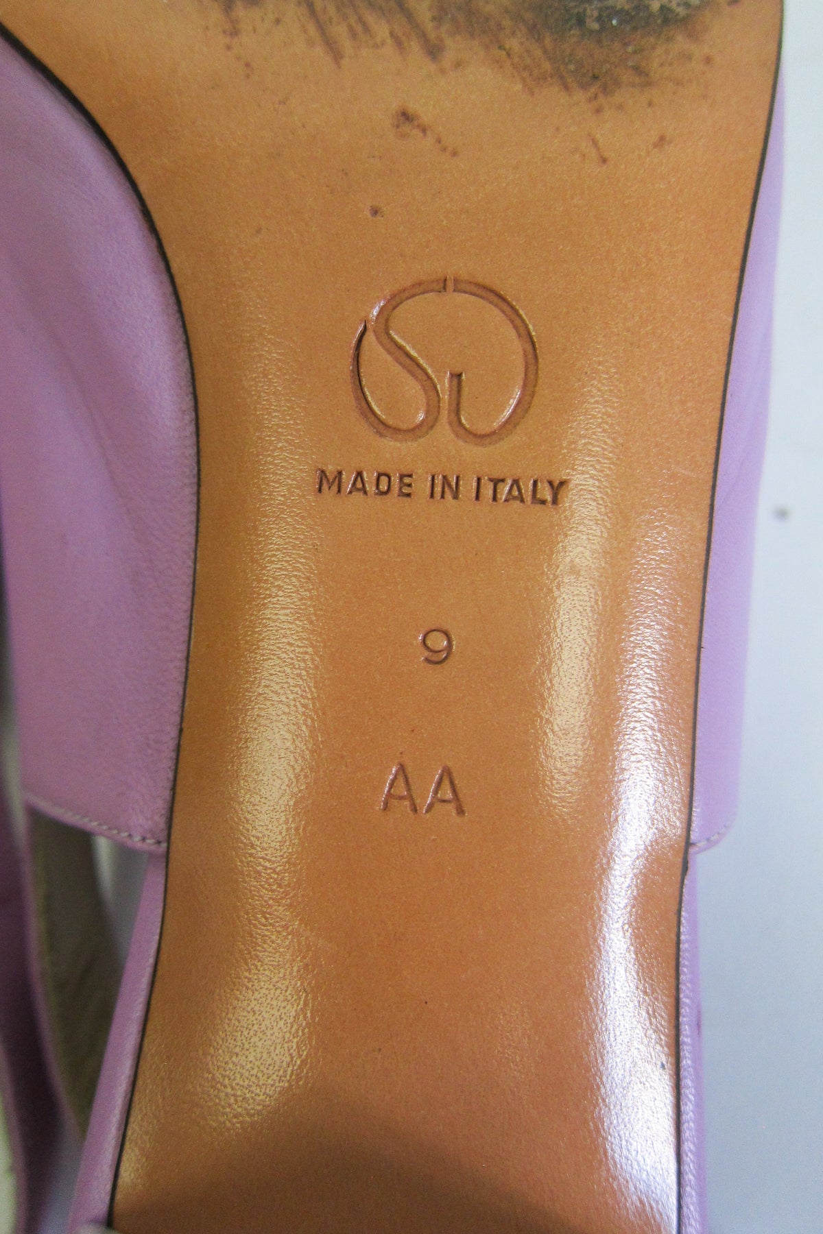 Lilac Leather Pumps by St. John