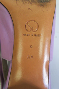 Lilac Leather Pumps by St. John