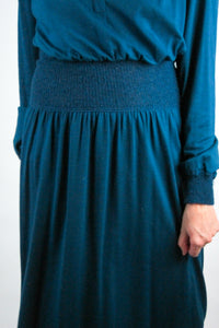 Teal Missoni Wool Knit Dress