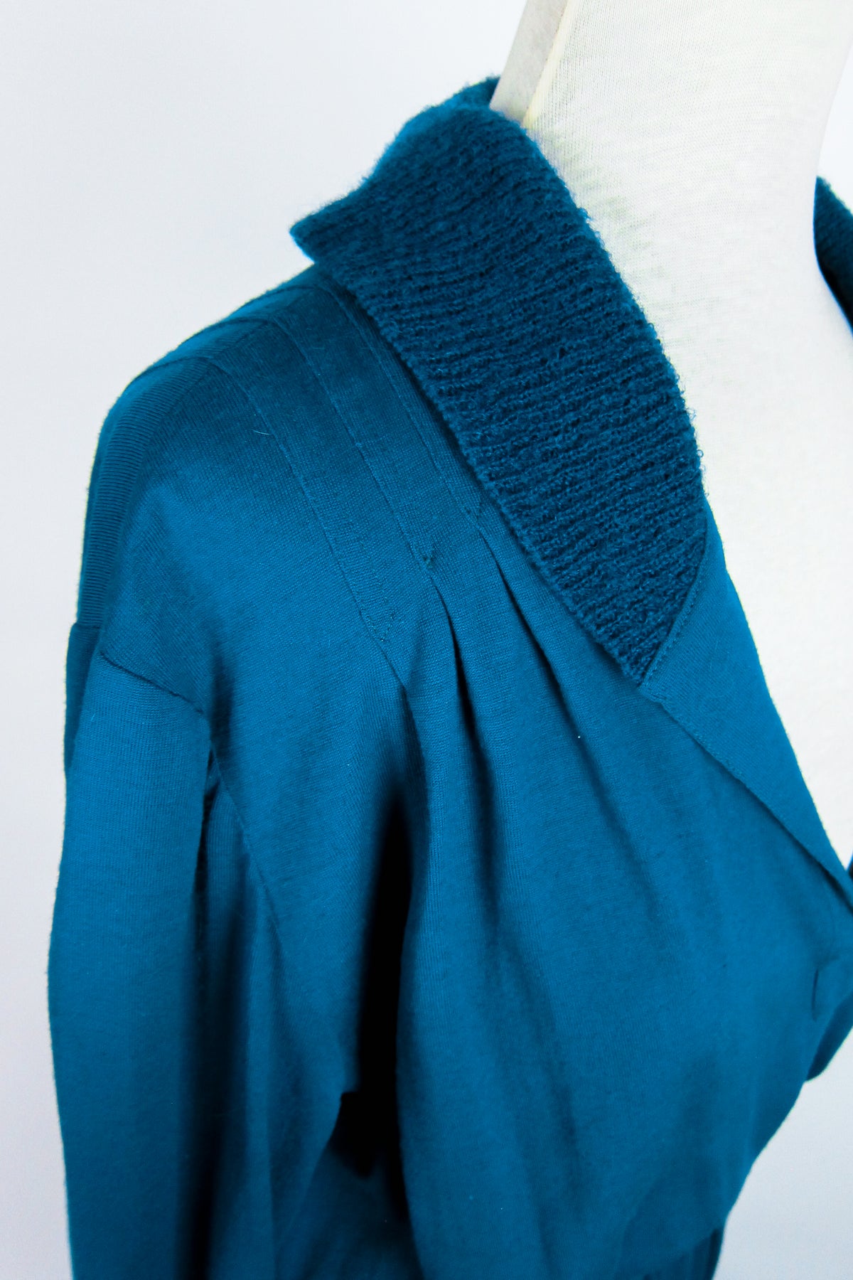 Teal Missoni Wool Knit Dress