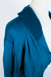 Teal Missoni Wool Knit Dress