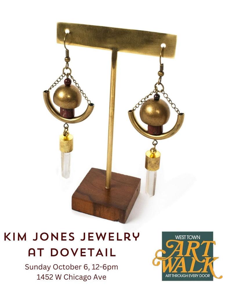 West Town Art Walk: Kim Jones Jewelry Trunk Show at Dovetail