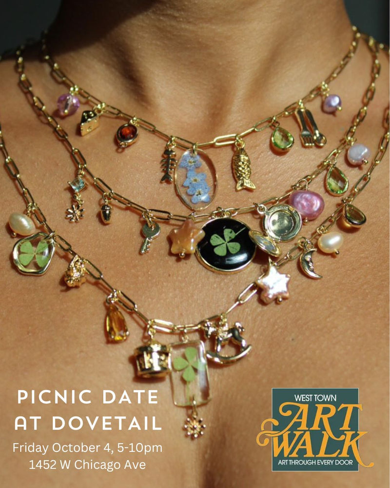 West Town Art Walk: Picnic Date Jewelry Trunk Show at Dovetail