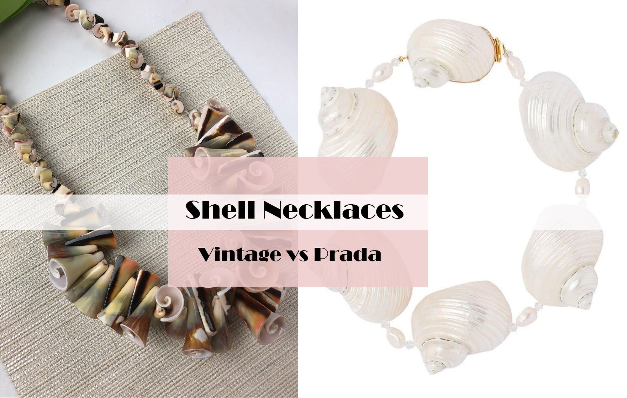 Prada Shell Necklace