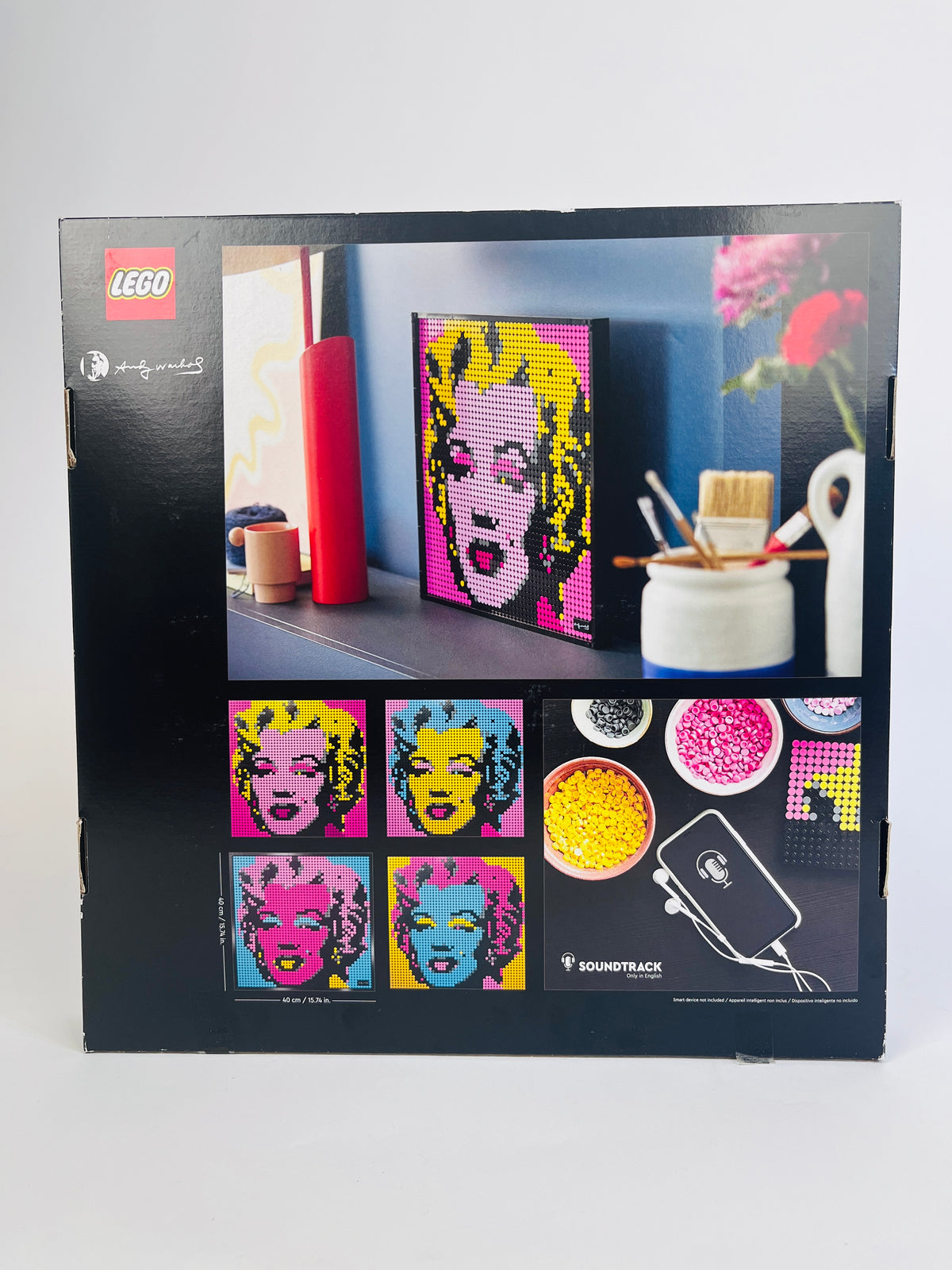 Lego Art Andy Warhol’s Marilyn Monroe