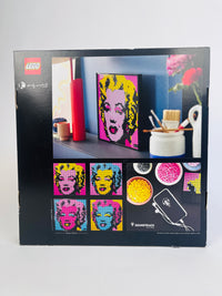 Lego Art Andy Warhol’s Marilyn Monroe