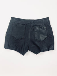 Hot to Trot Leather Shorts by Rénover