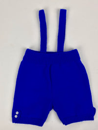 Vintage 1960s Knit Baby Set with Cat Design