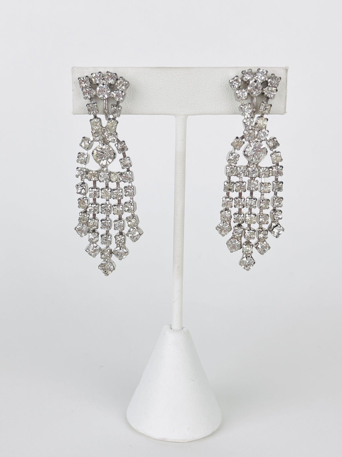 Vintage Rhinestone Earrings