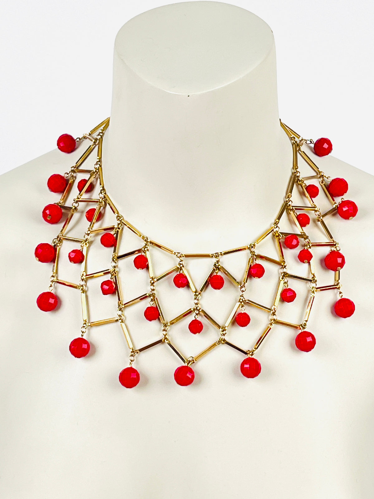 Vintage 1960s Bib Necklace