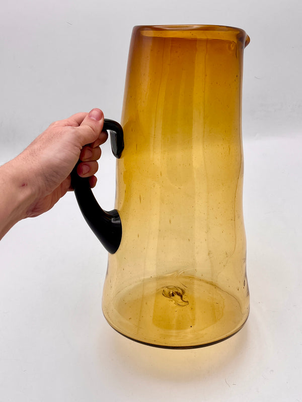 Mid-Century Blown Glass Pitcher