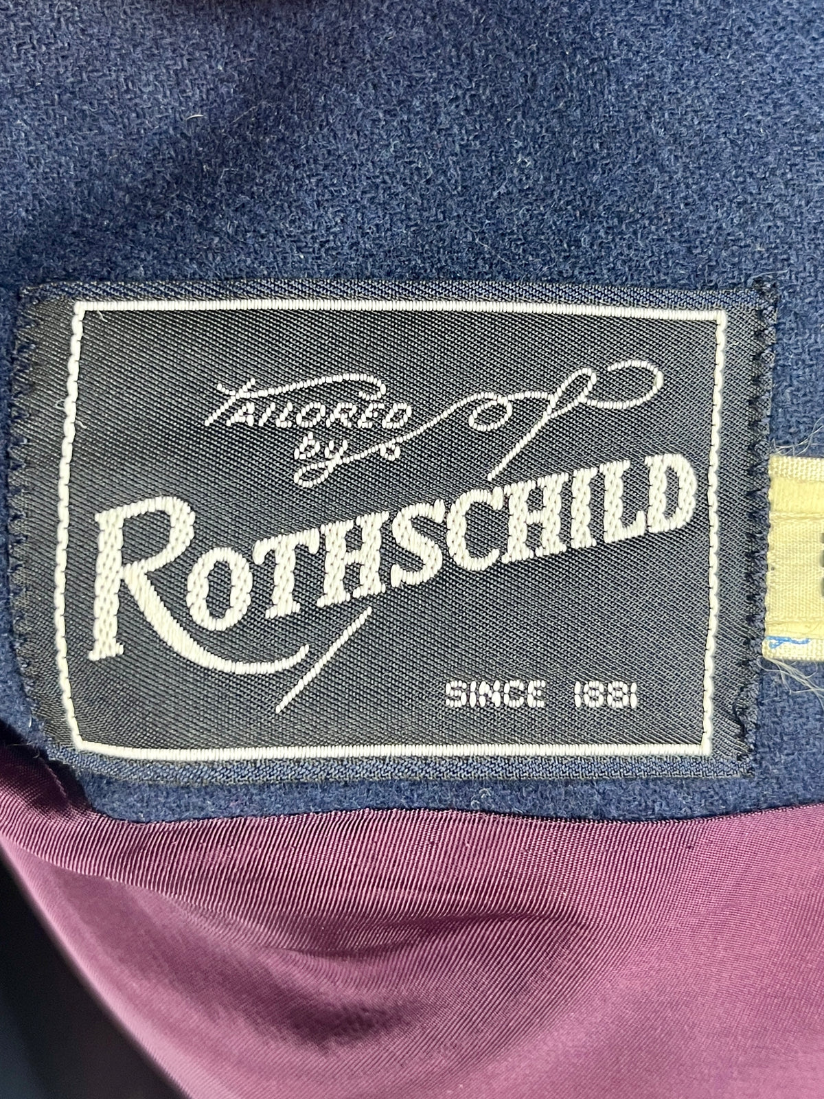 Vintage 1970s Rothschild Wool Girl’s Coat & Matching Hat