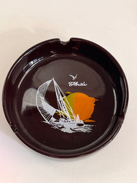 1970s Ceramic Florida Ashtray