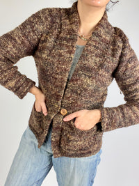 Vintage Wool Cardigan Sweater