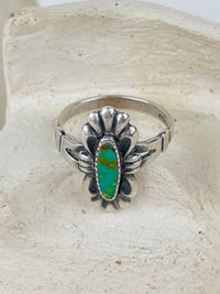Vintage Don Lucas Turquoise Sterling Ring