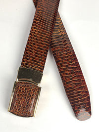 Vintage Lizard Skin Belt